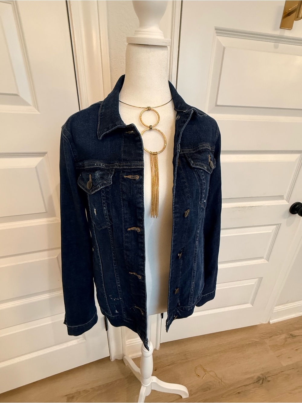 Joe’s Jeans Dark Blue Denim Jacket - Classic Women's Jean Jacket